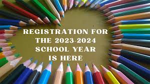 School Registration is Open